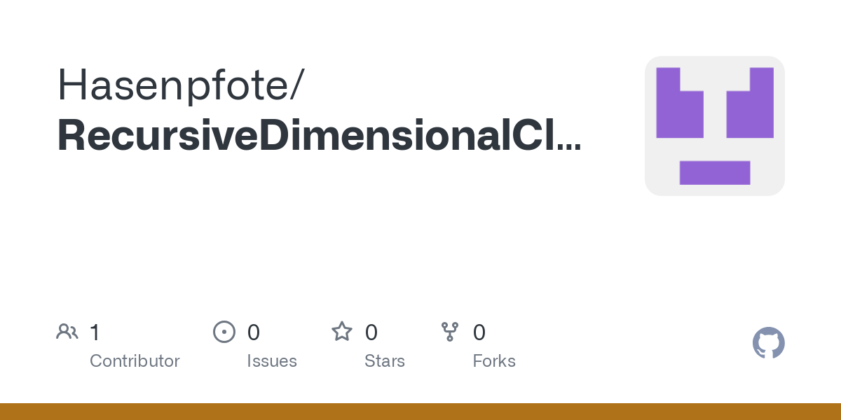 Contribute to Hasenpfote/RecursiveDimensionalClustering development by creating an account on GitHub.
